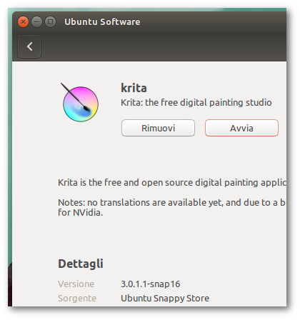 Installare Snap con Ubuntu Software