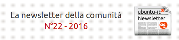 Newsletter italiana N°22 - 2016