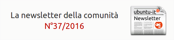 Newsletter italiana 2016/037