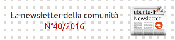 Newsletter italiana 040/2016