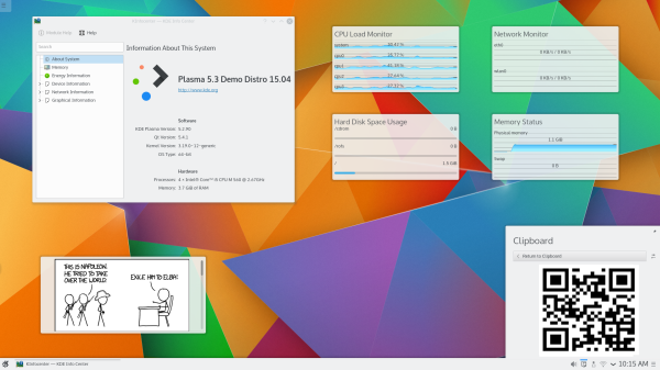 KDE Plasma 5.3 su Kubuntu